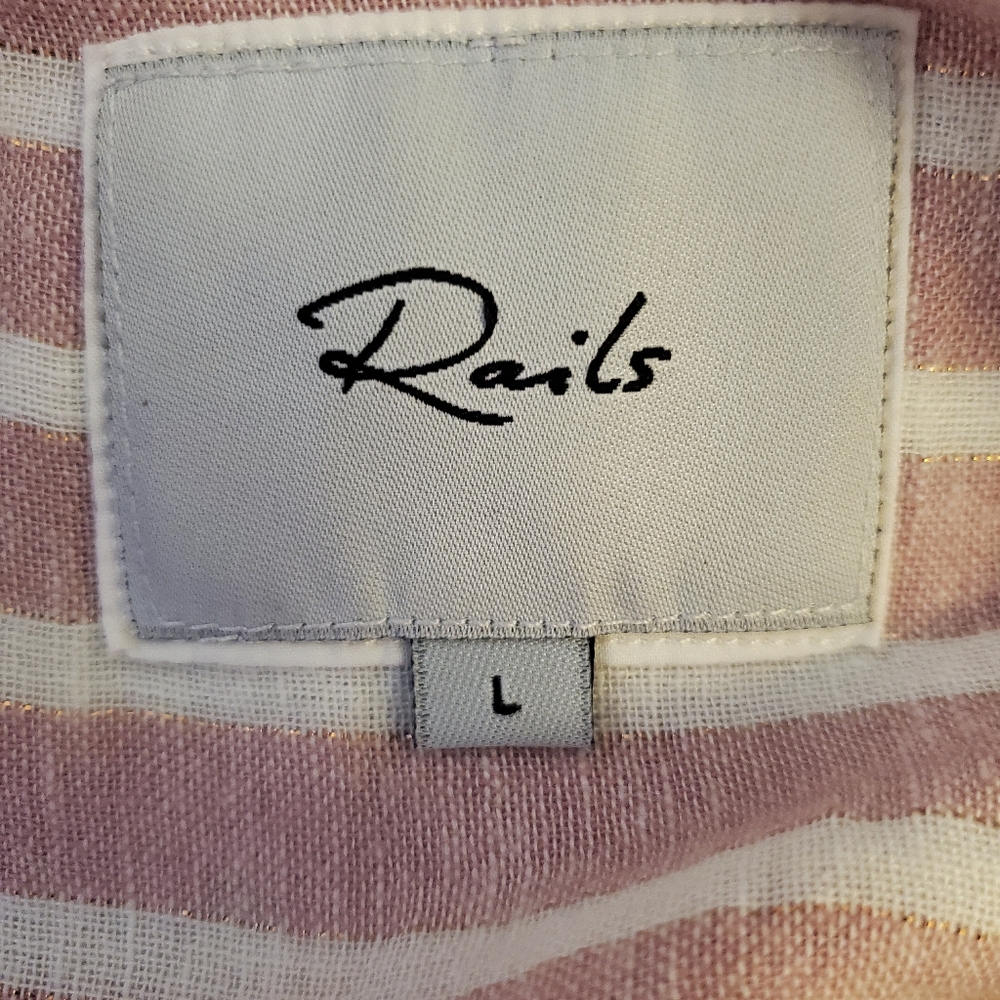 Rails Charlie Striped Button-Down Shirt - image 4